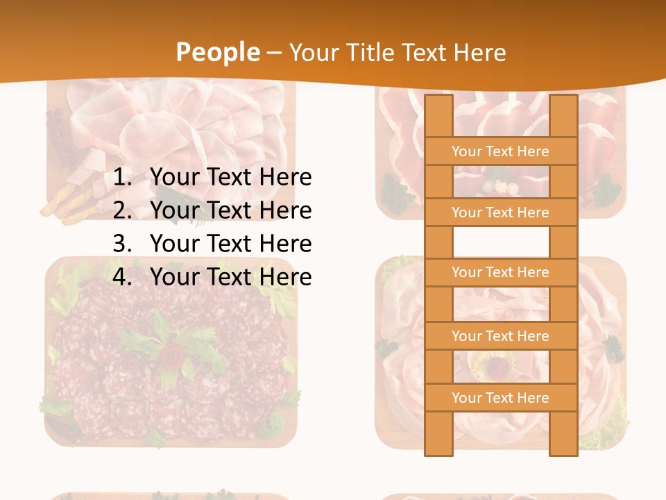 Gastronomia Salumeria Maiale PowerPoint Template
