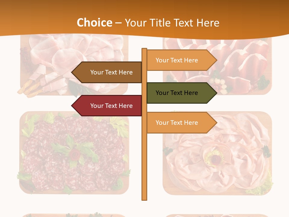 Gastronomia Salumeria Maiale PowerPoint Template