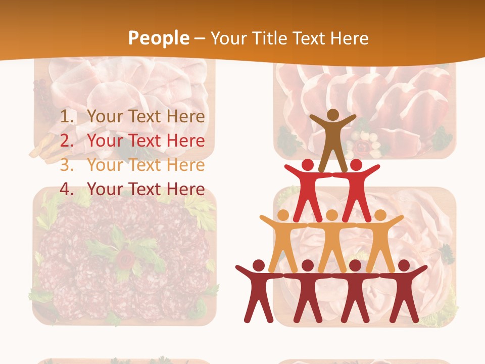 Gastronomia Salumeria Maiale PowerPoint Template