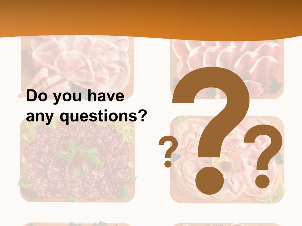 Gastronomia Salumeria Maiale PowerPoint Template