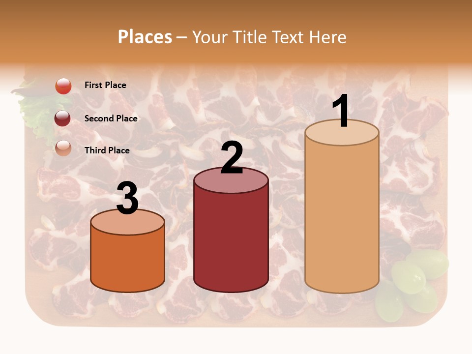 Salumificio Tagliere Carne Di Maiale PowerPoint Template