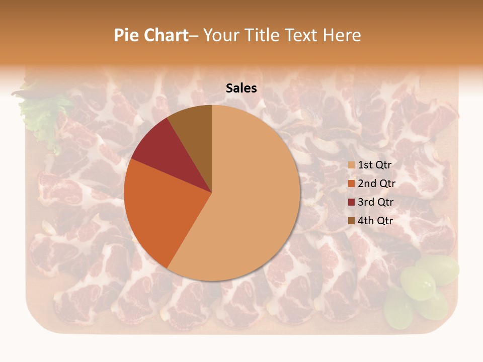 Salumificio Tagliere Carne Di Maiale PowerPoint Template