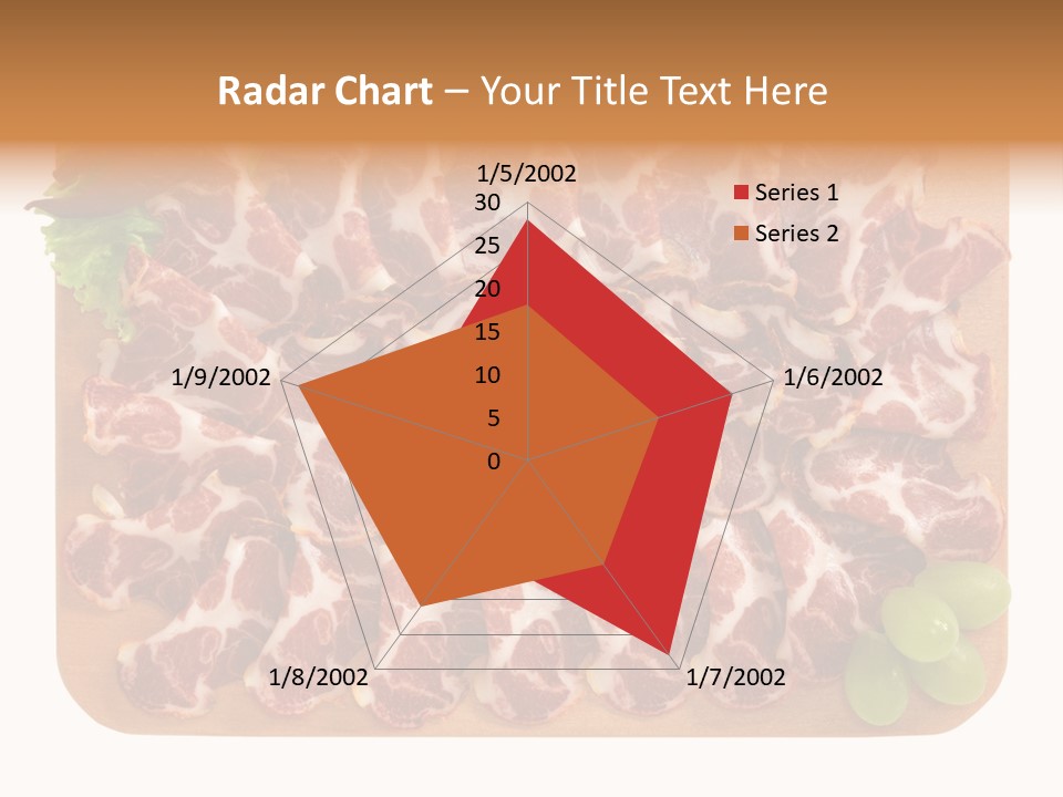 Salumificio Tagliere Carne Di Maiale PowerPoint Template