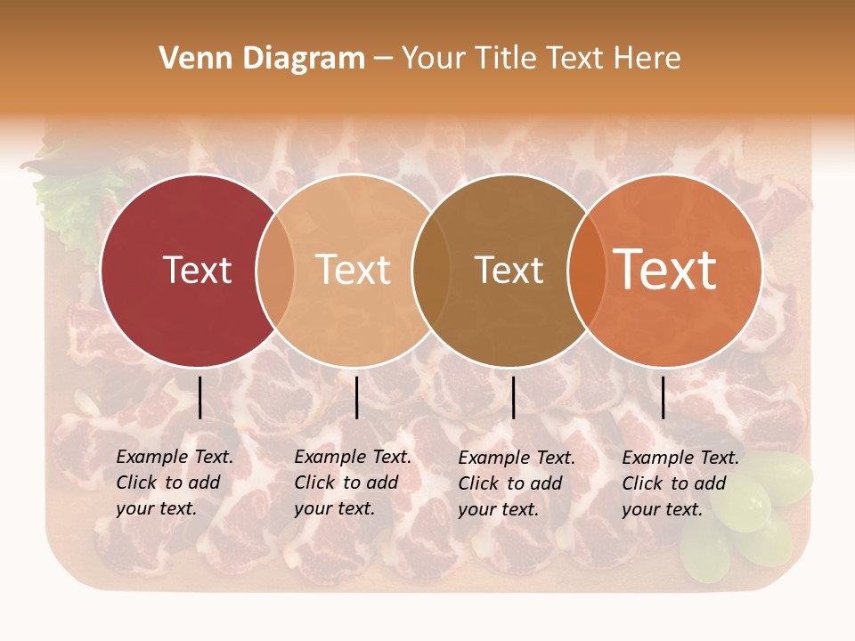 Salumificio Tagliere Carne Di Maiale PowerPoint Template