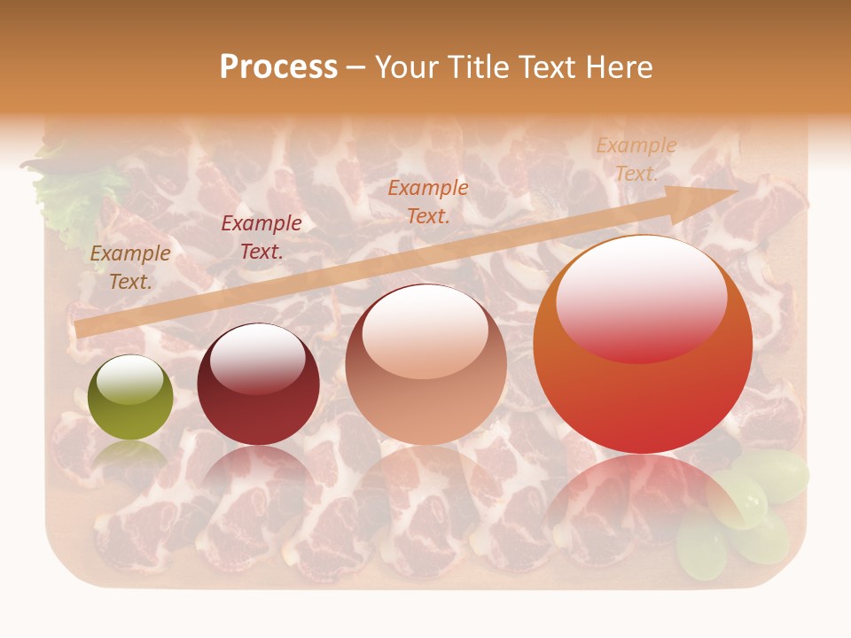 Salumificio Tagliere Carne Di Maiale PowerPoint Template