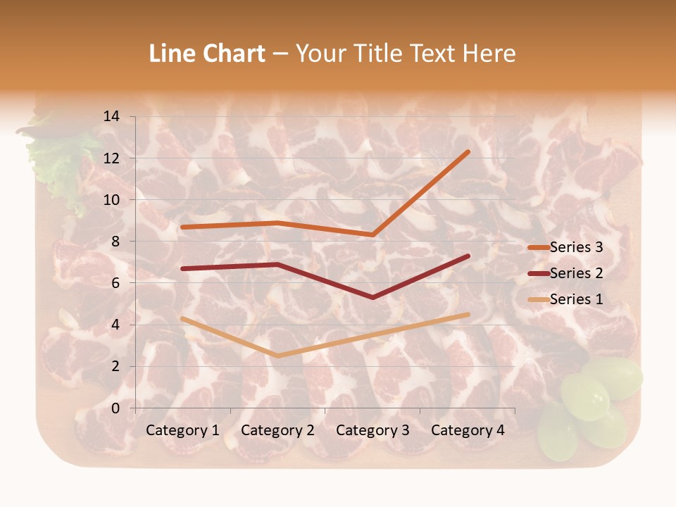 Salumificio Tagliere Carne Di Maiale PowerPoint Template