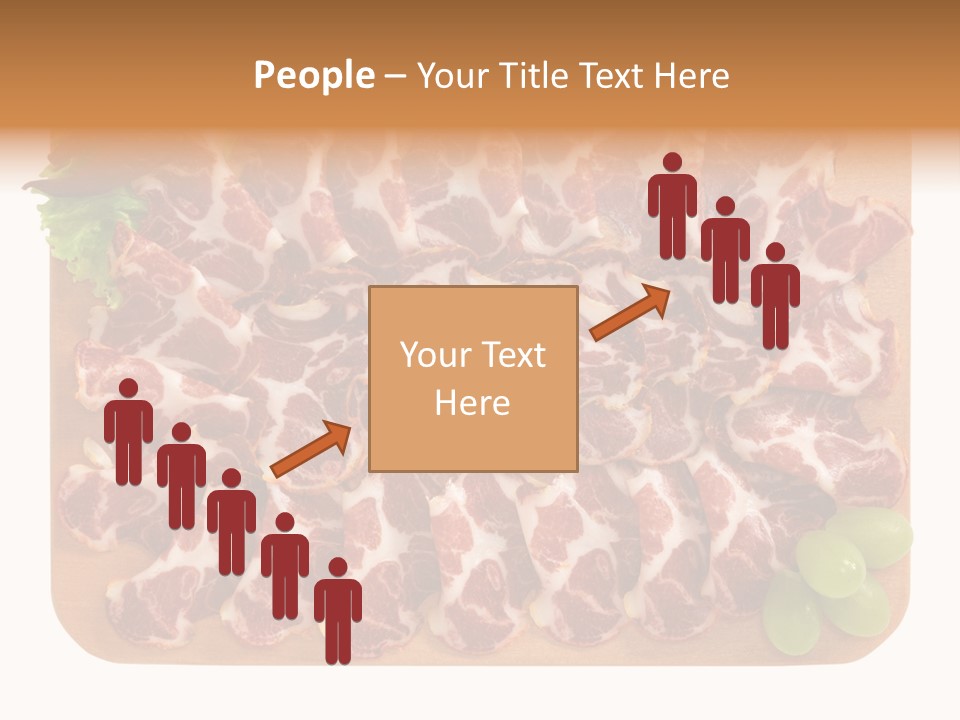 Salumificio Tagliere Carne Di Maiale PowerPoint Template