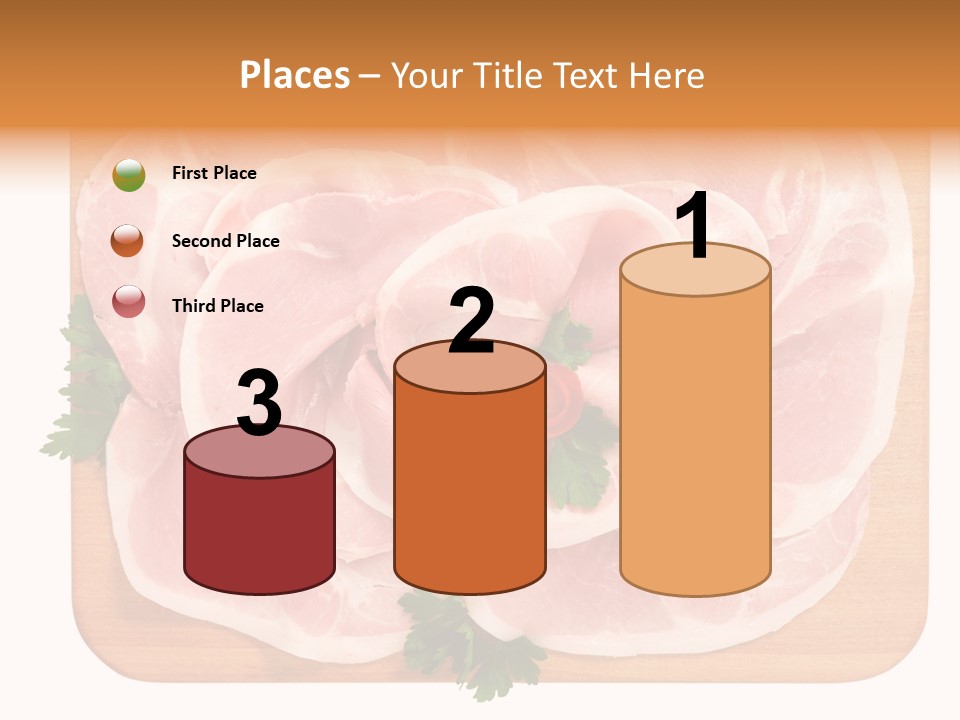 Freschezza Tagliere Rosa PowerPoint Template