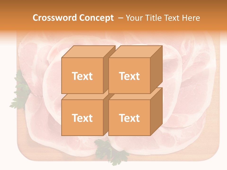 Freschezza Tagliere Rosa PowerPoint Template