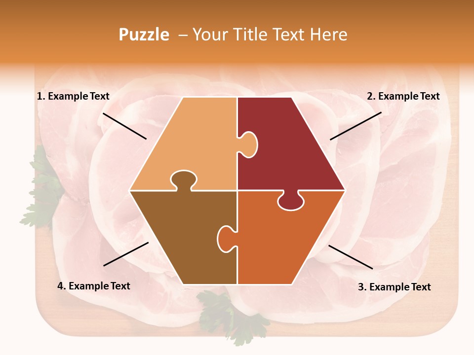 Freschezza Tagliere Rosa PowerPoint Template