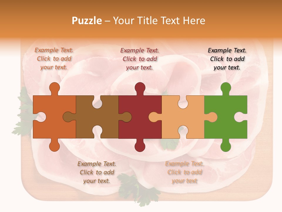 Freschezza Tagliere Rosa PowerPoint Template