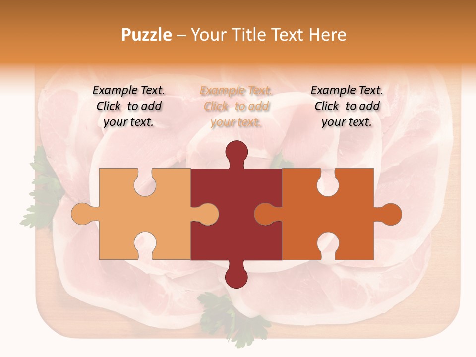 Freschezza Tagliere Rosa PowerPoint Template