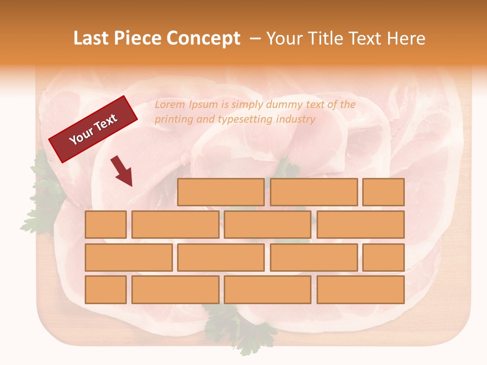 Freschezza Tagliere Rosa PowerPoint Template