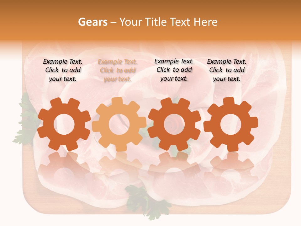 Freschezza Tagliere Rosa PowerPoint Template