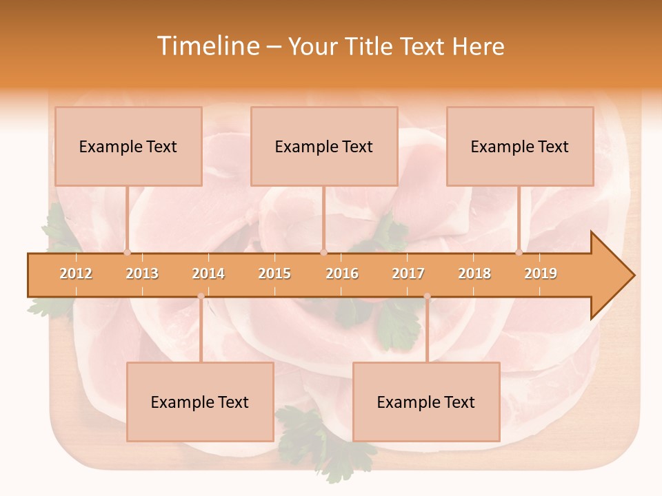 Freschezza Tagliere Rosa PowerPoint Template