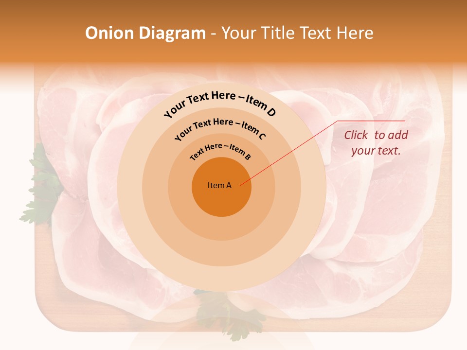 Freschezza Tagliere Rosa PowerPoint Template