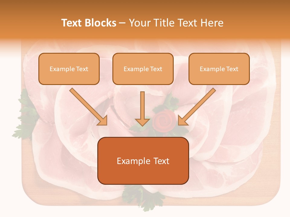 Freschezza Tagliere Rosa PowerPoint Template