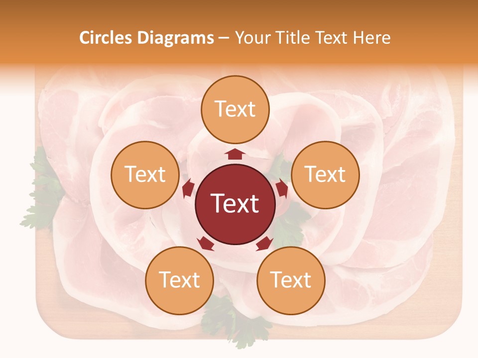 Freschezza Tagliere Rosa PowerPoint Template