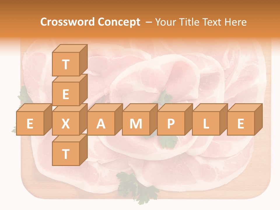 Freschezza Tagliere Rosa PowerPoint Template