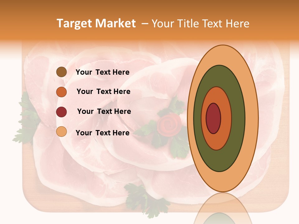 Freschezza Tagliere Rosa PowerPoint Template