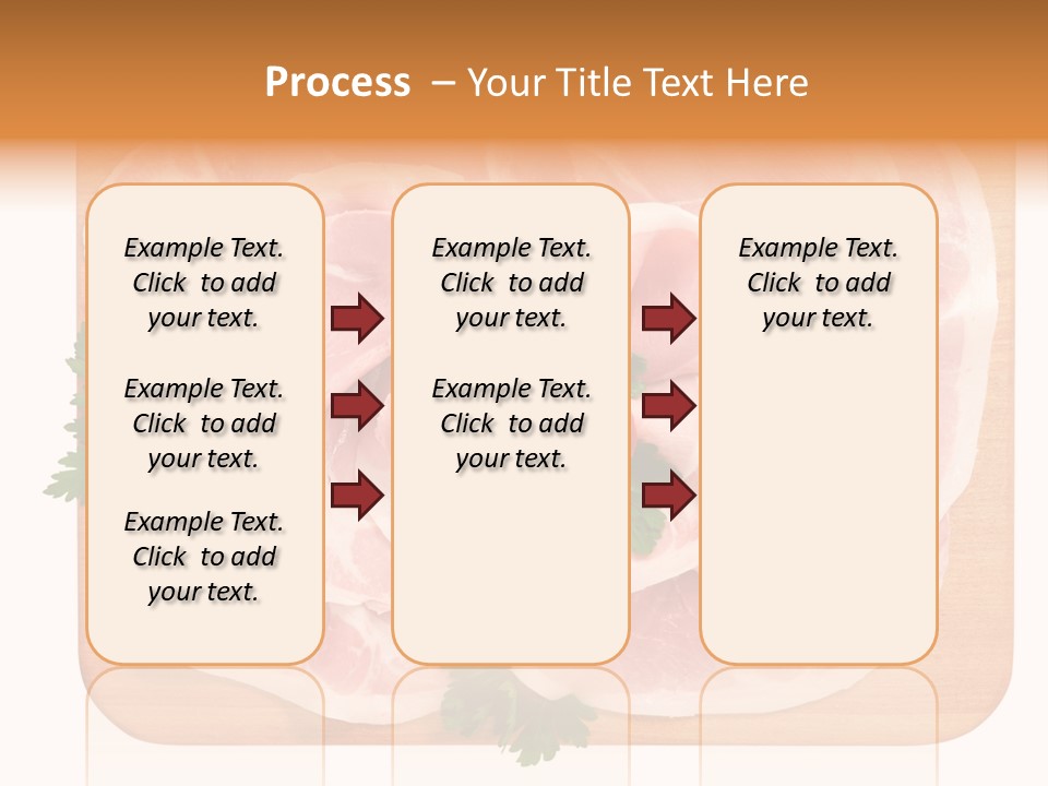 Freschezza Tagliere Rosa PowerPoint Template