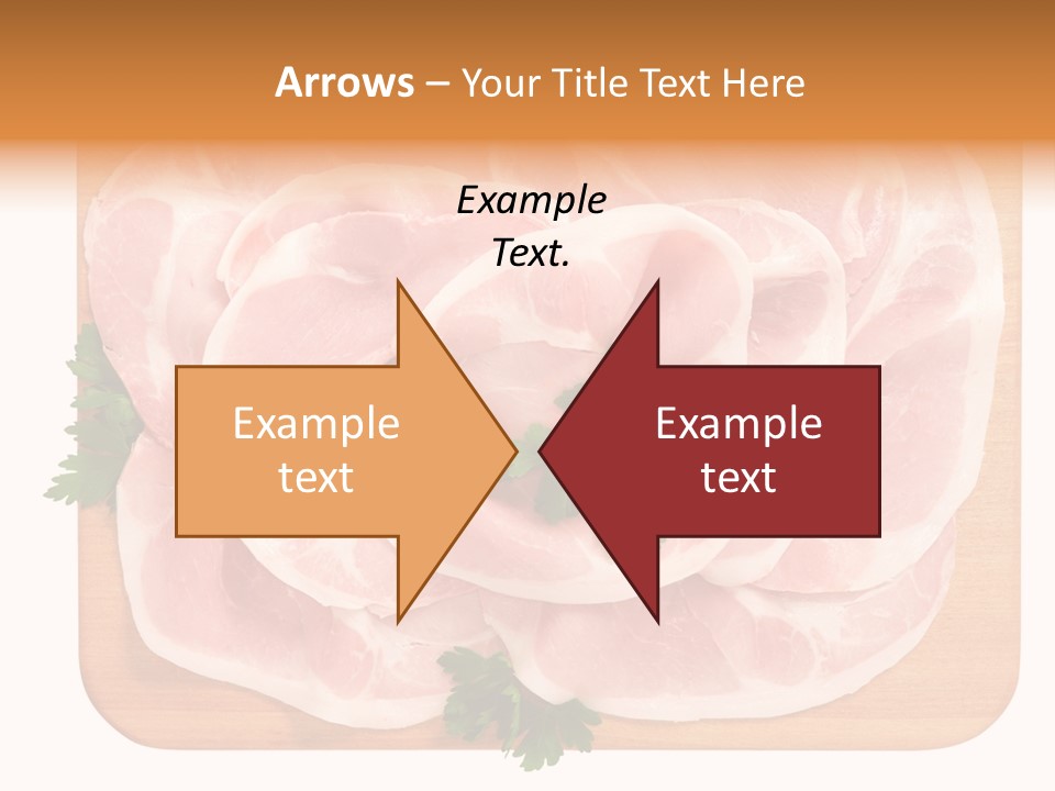 Freschezza Tagliere Rosa PowerPoint Template