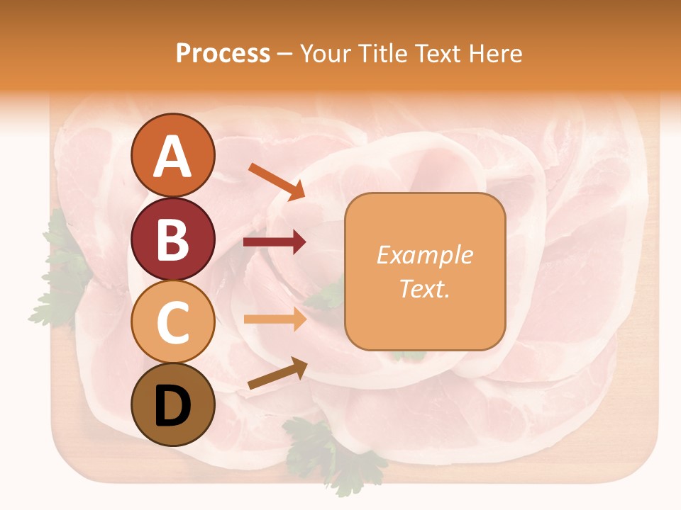 Freschezza Tagliere Rosa PowerPoint Template