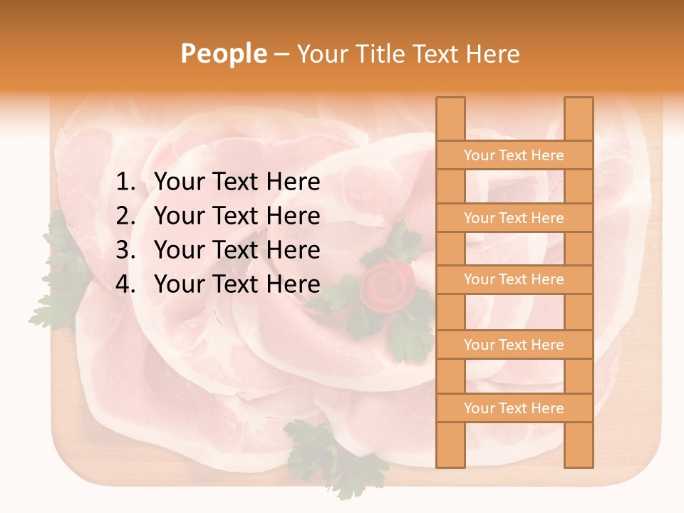 Freschezza Tagliere Rosa PowerPoint Template