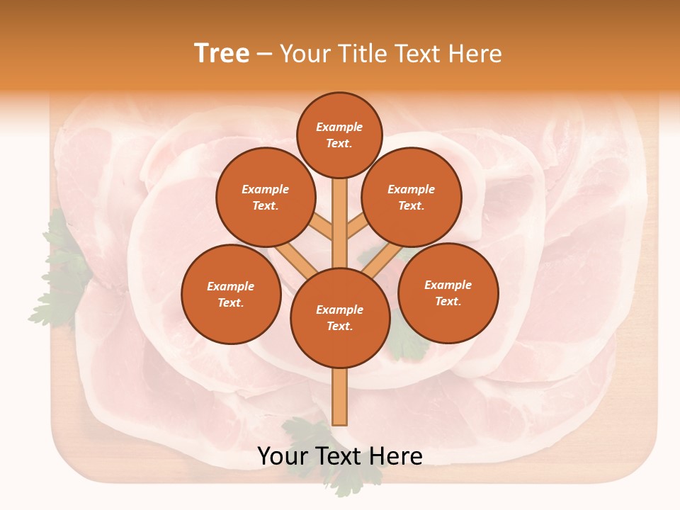 Freschezza Tagliere Rosa PowerPoint Template