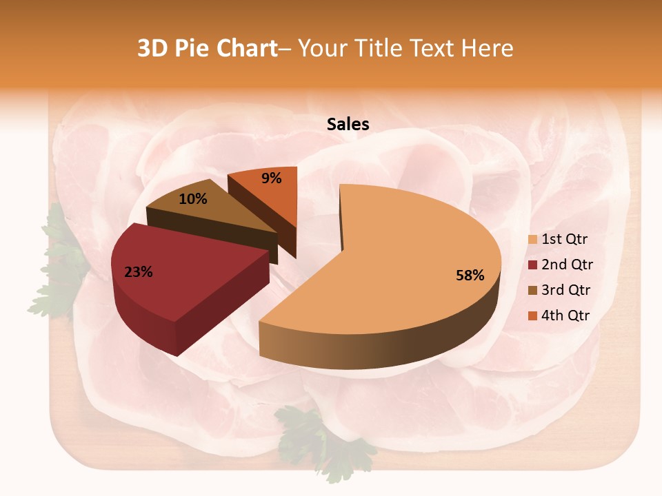 Freschezza Tagliere Rosa PowerPoint Template