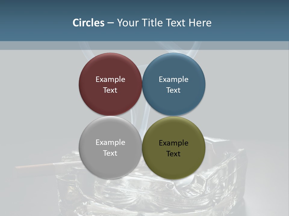 Blazing Habit Addiction PowerPoint Template