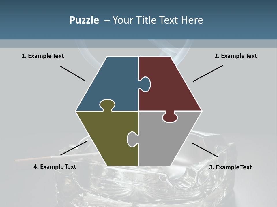 Blazing Habit Addiction PowerPoint Template