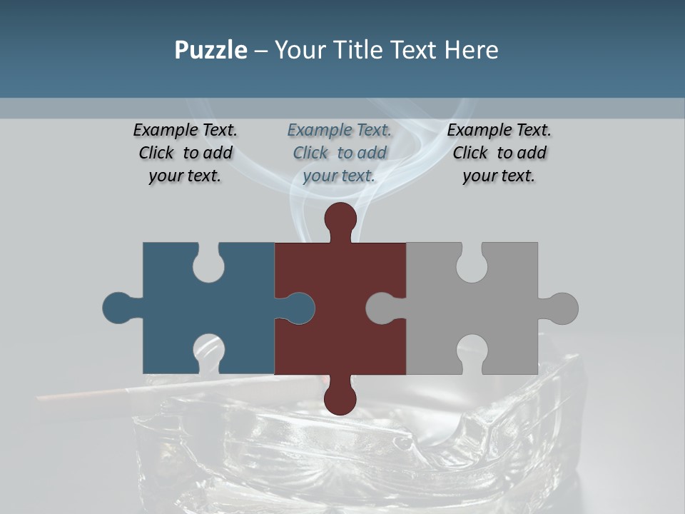 Blazing Habit Addiction PowerPoint Template