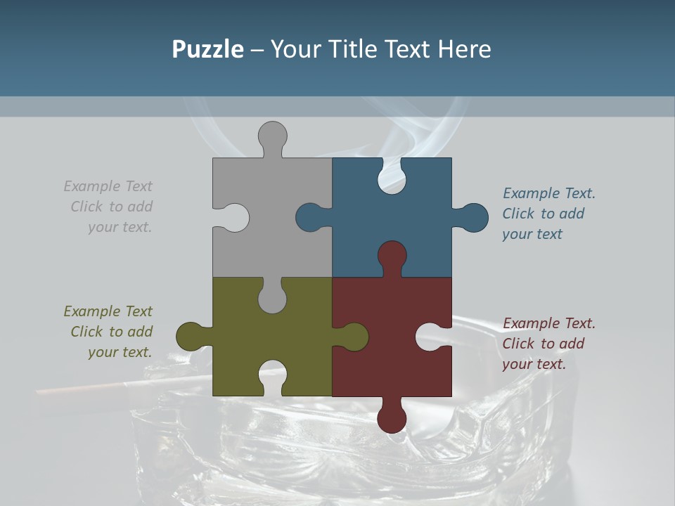 Blazing Habit Addiction PowerPoint Template