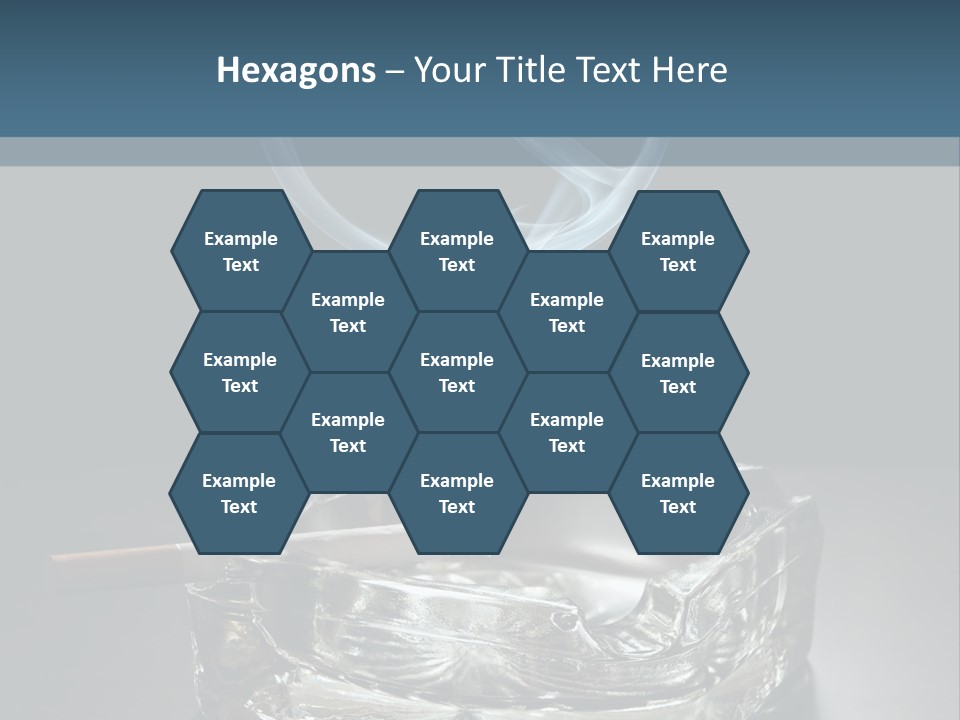 Blazing Habit Addiction PowerPoint Template