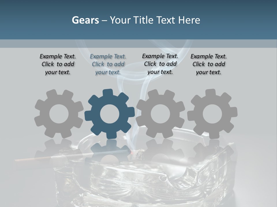 Blazing Habit Addiction PowerPoint Template