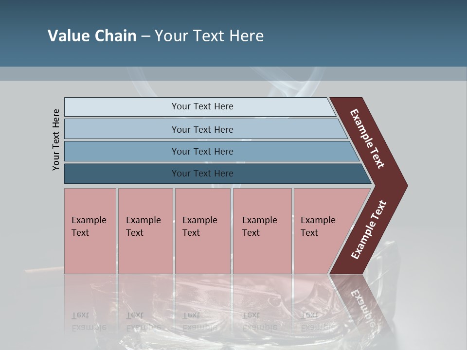 Blazing Habit Addiction PowerPoint Template