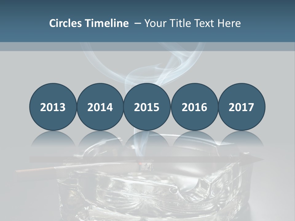 Blazing Habit Addiction PowerPoint Template