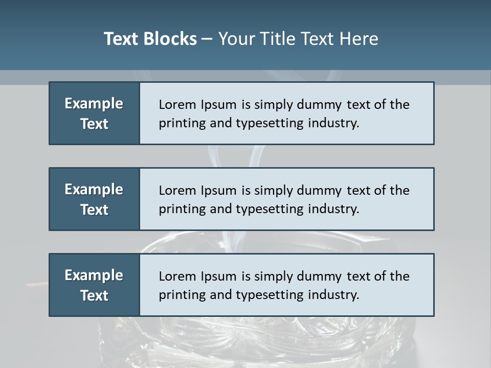Blazing Habit Addiction PowerPoint Template