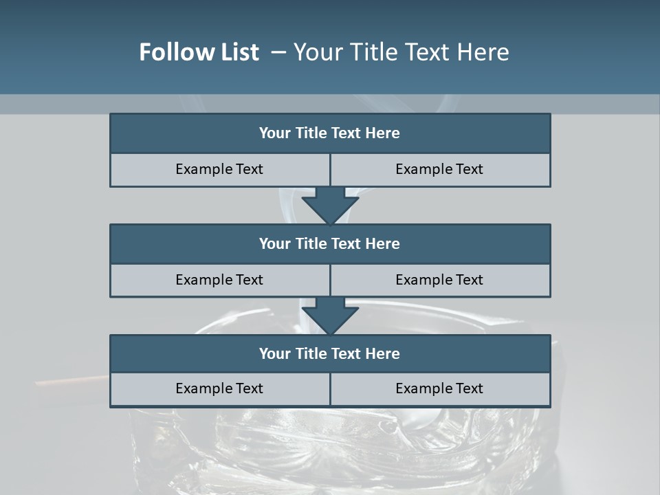 Blazing Habit Addiction PowerPoint Template