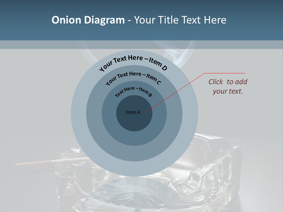 Blazing Habit Addiction PowerPoint Template