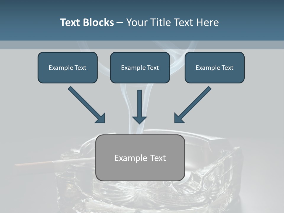 Blazing Habit Addiction PowerPoint Template