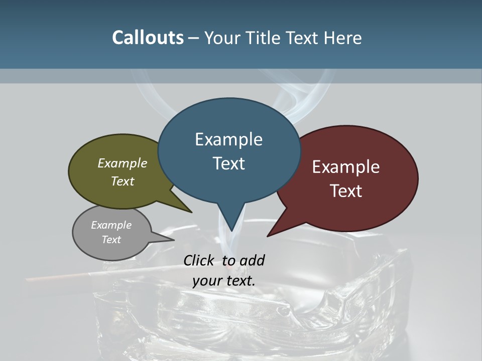 Blazing Habit Addiction PowerPoint Template