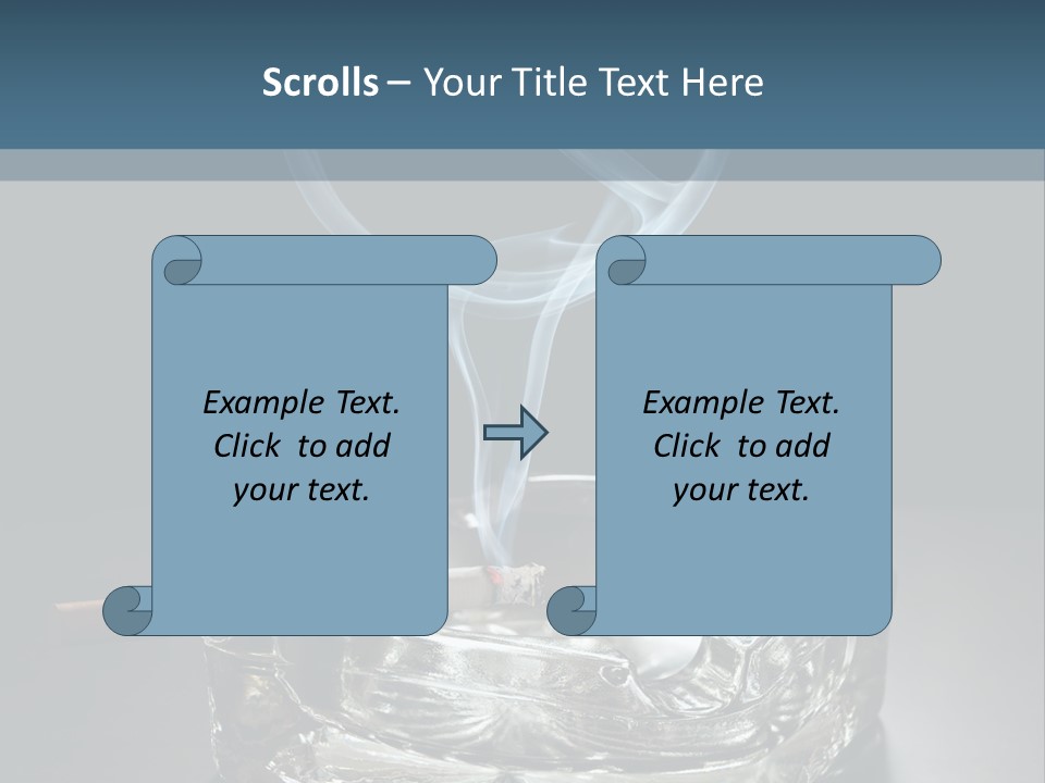 Blazing Habit Addiction PowerPoint Template