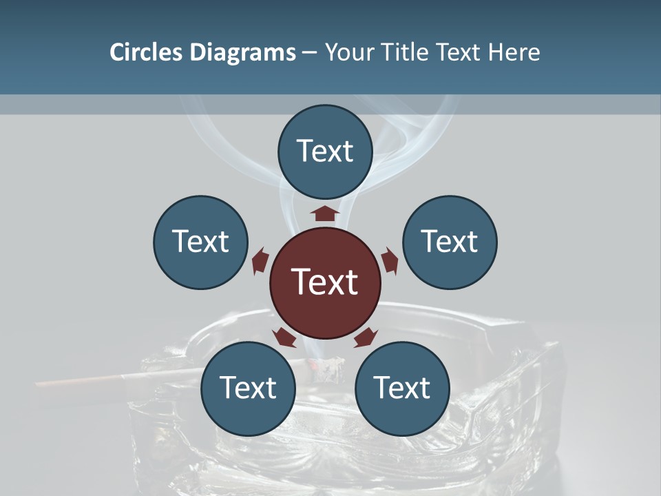 Blazing Habit Addiction PowerPoint Template