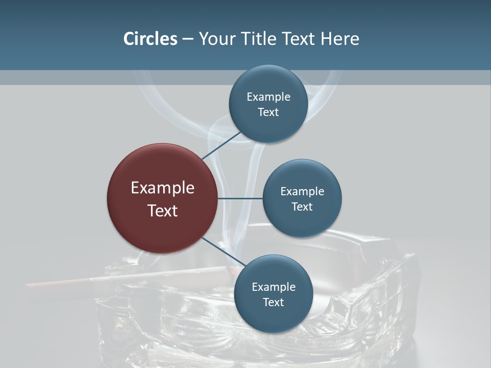 Blazing Habit Addiction PowerPoint Template