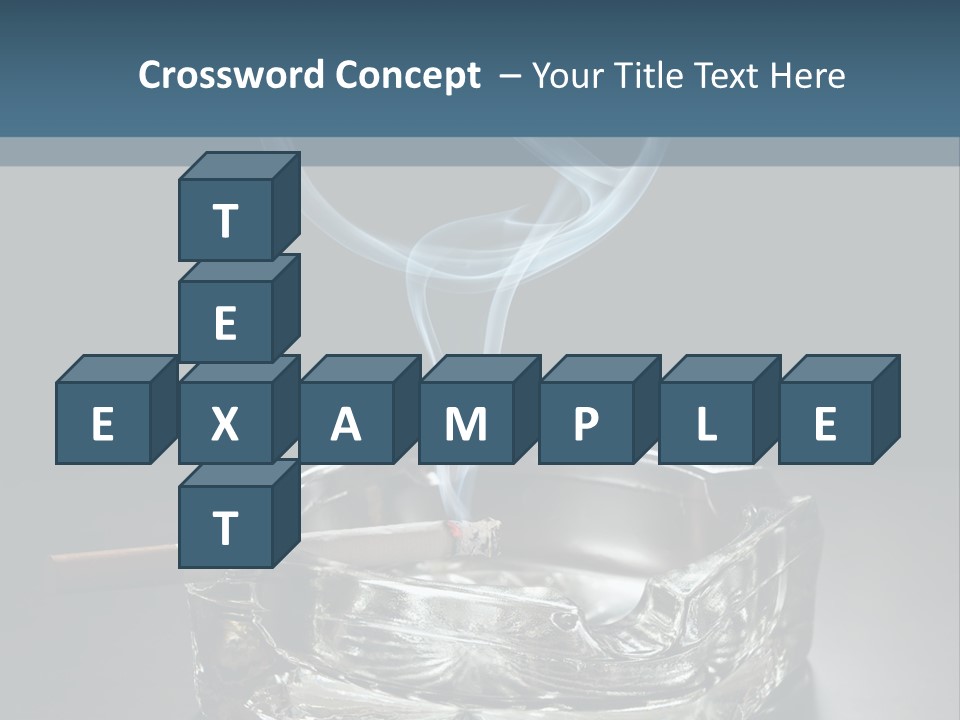 Blazing Habit Addiction PowerPoint Template
