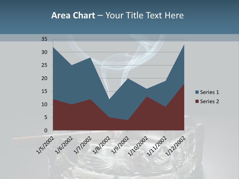 Blazing Habit Addiction PowerPoint Template