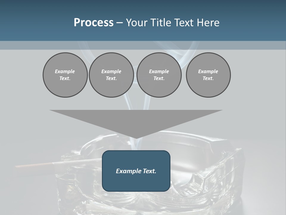 Blazing Habit Addiction PowerPoint Template