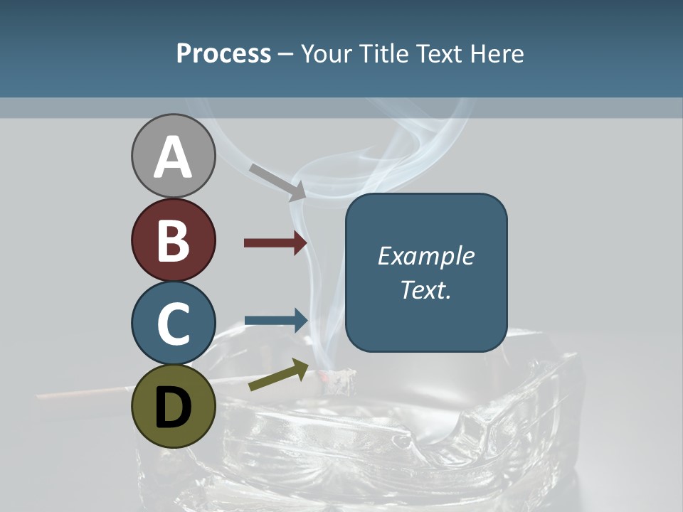 Blazing Habit Addiction PowerPoint Template